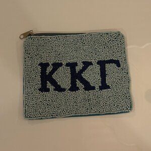 Kappa Kappa Gamma Beaded Pouch